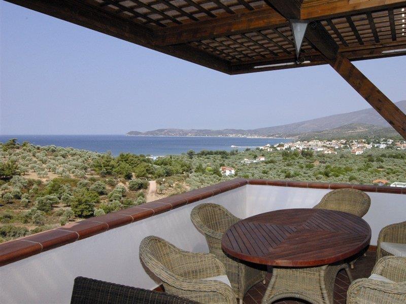 Kallisti Hotel Potos Bagian luar foto